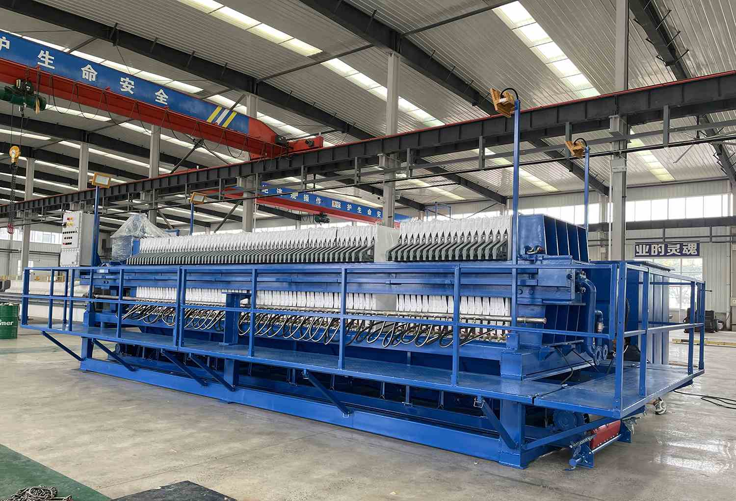 450平方廂式隔膜壓濾機(jī)005